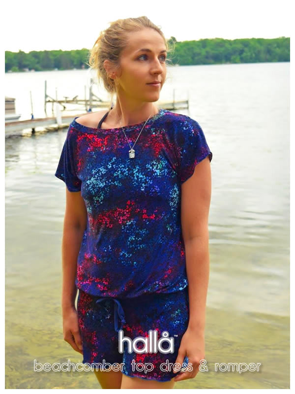 beachcomber top, dress, & romper for women