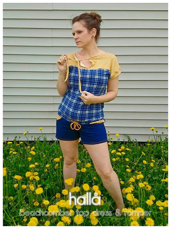 beachcomber top, dress, & romper for women