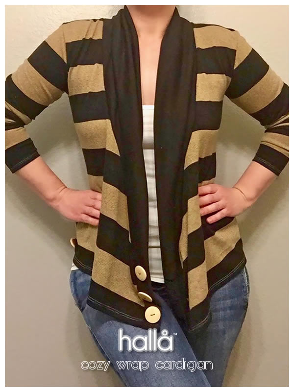 cozy wrap cardigan for women