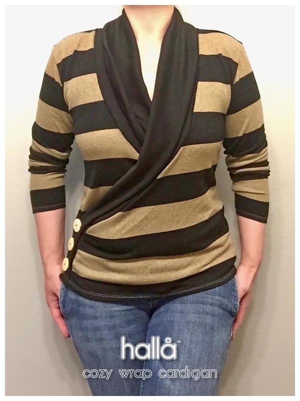 cozy wrap cardigan for women