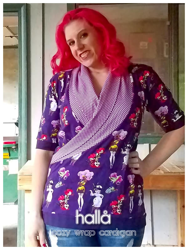 cozy wrap cardigan for women