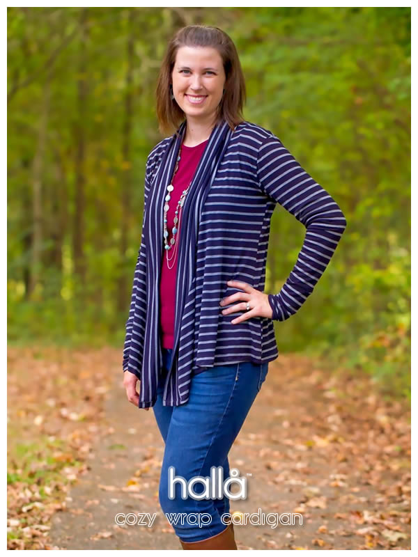 cozy wrap cardigan for women