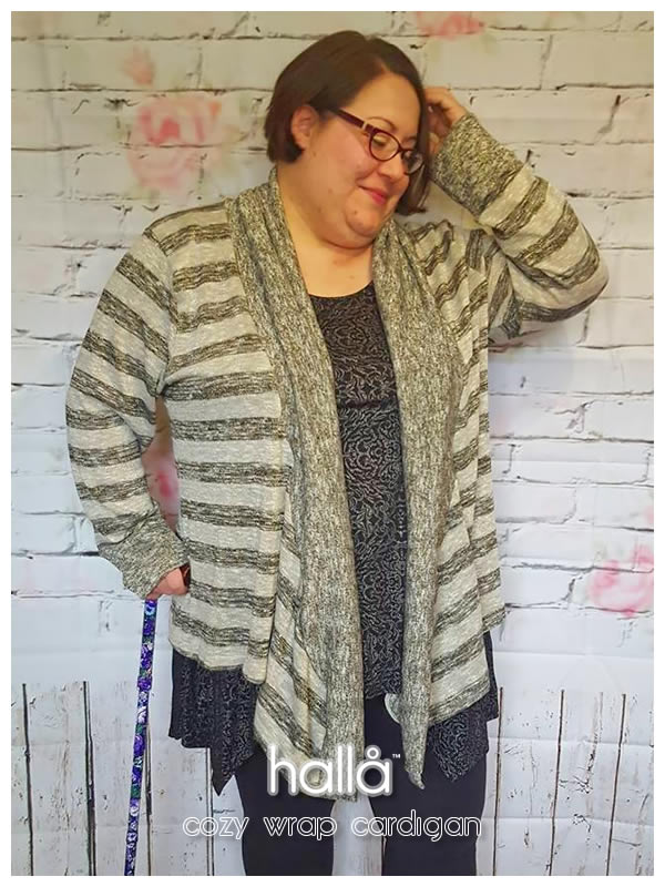 cozy wrap cardigan for women