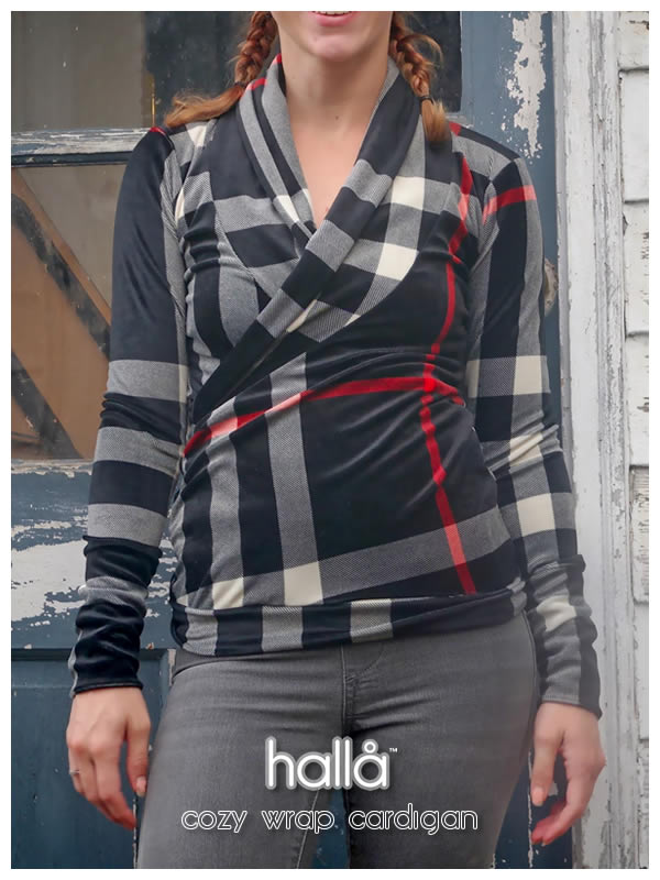 cozy wrap cardigan for women