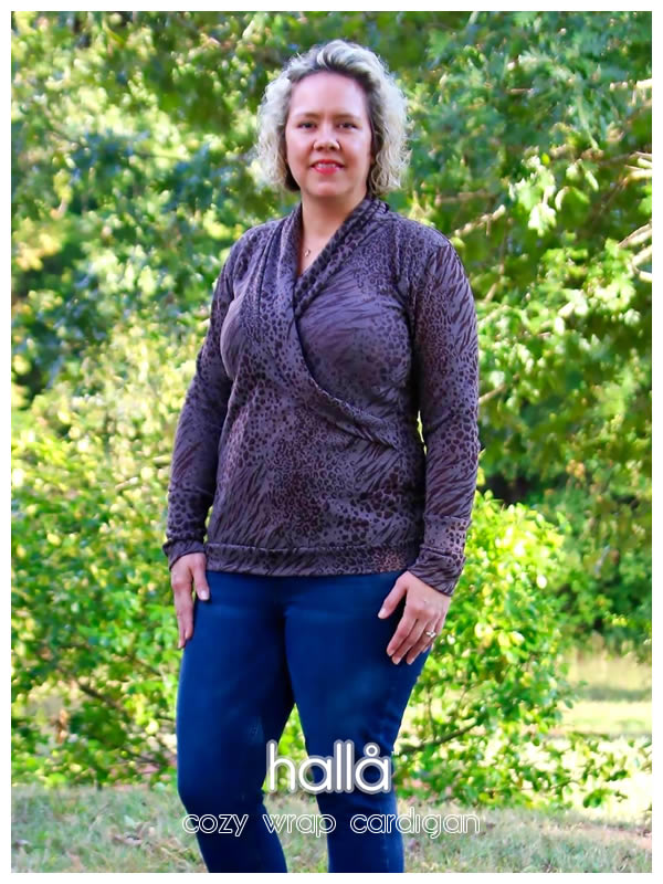 cozy wrap cardigan for women