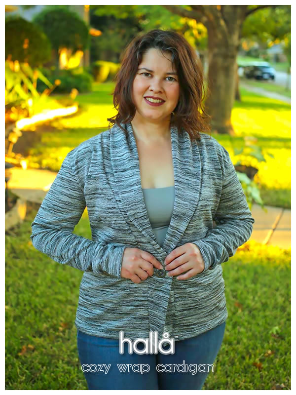 cozy wrap cardigan for women