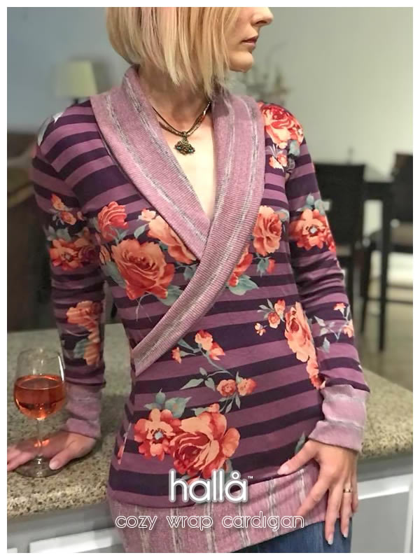 cozy wrap cardigan for women