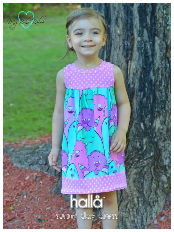 sunny day dress for kids