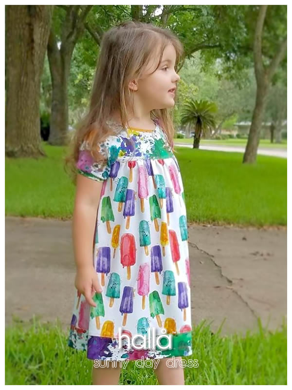 sunny day dress for kids