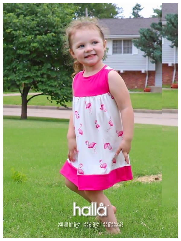 sunny day dress for kids