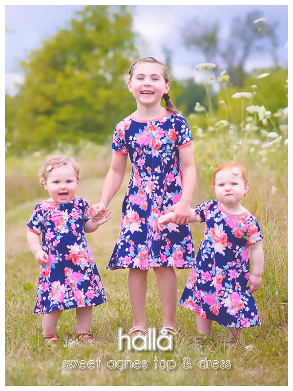 sweet agnes swing top & dress