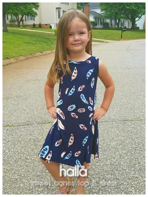 sweet agnes swing top & dress