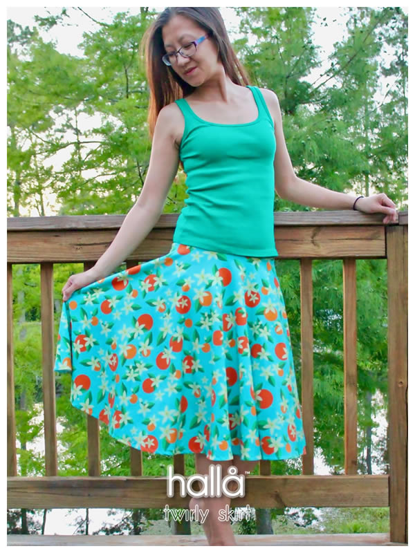 twirly skirt for women