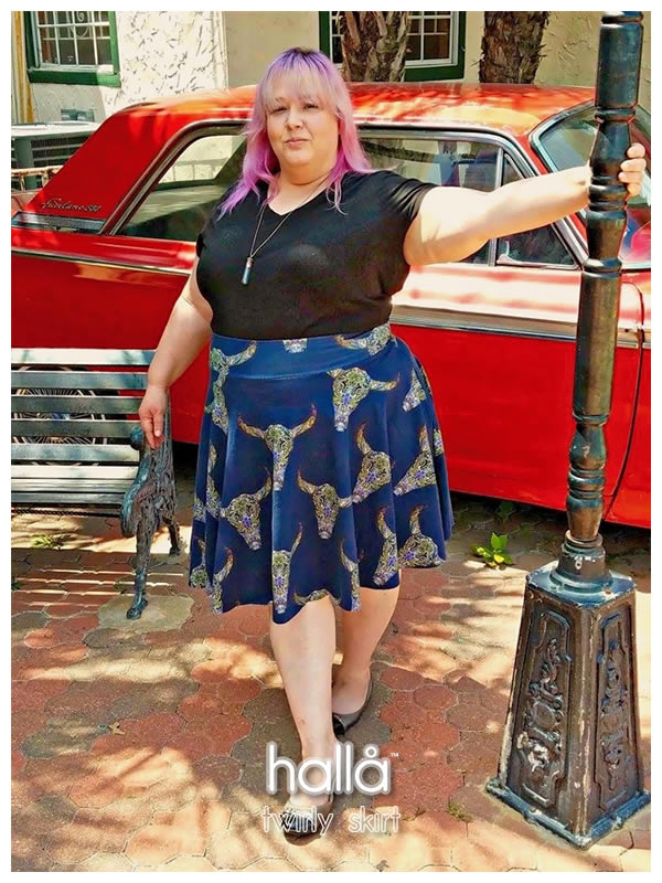 twirly skirt for women