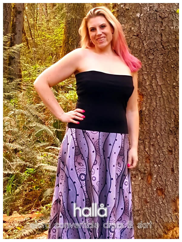 elora convertible dress & skirt