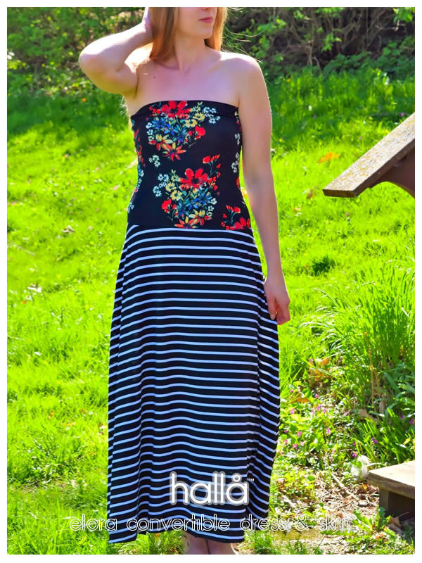 elora convertible dress & skirt Hall Patterns elora convertible dress & skirt Hall Patterns