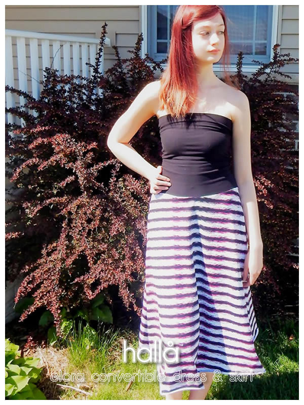 elora convertible dress & skirt
