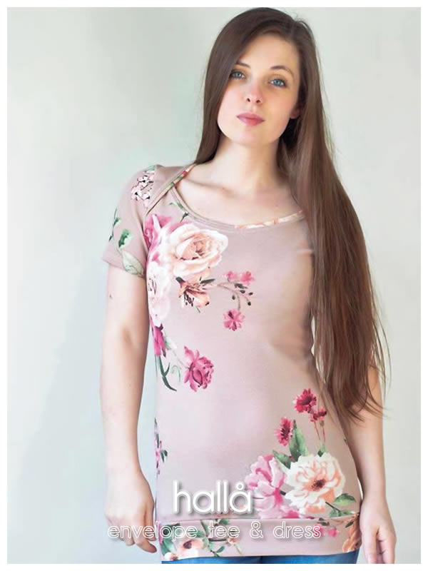 envelope tee & dress Hall Patterns envelope tee & dress Hall Patterns